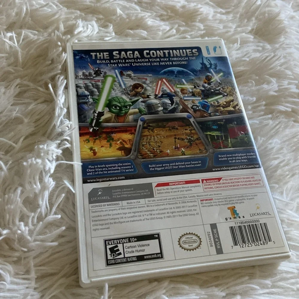 Wii star wars game!